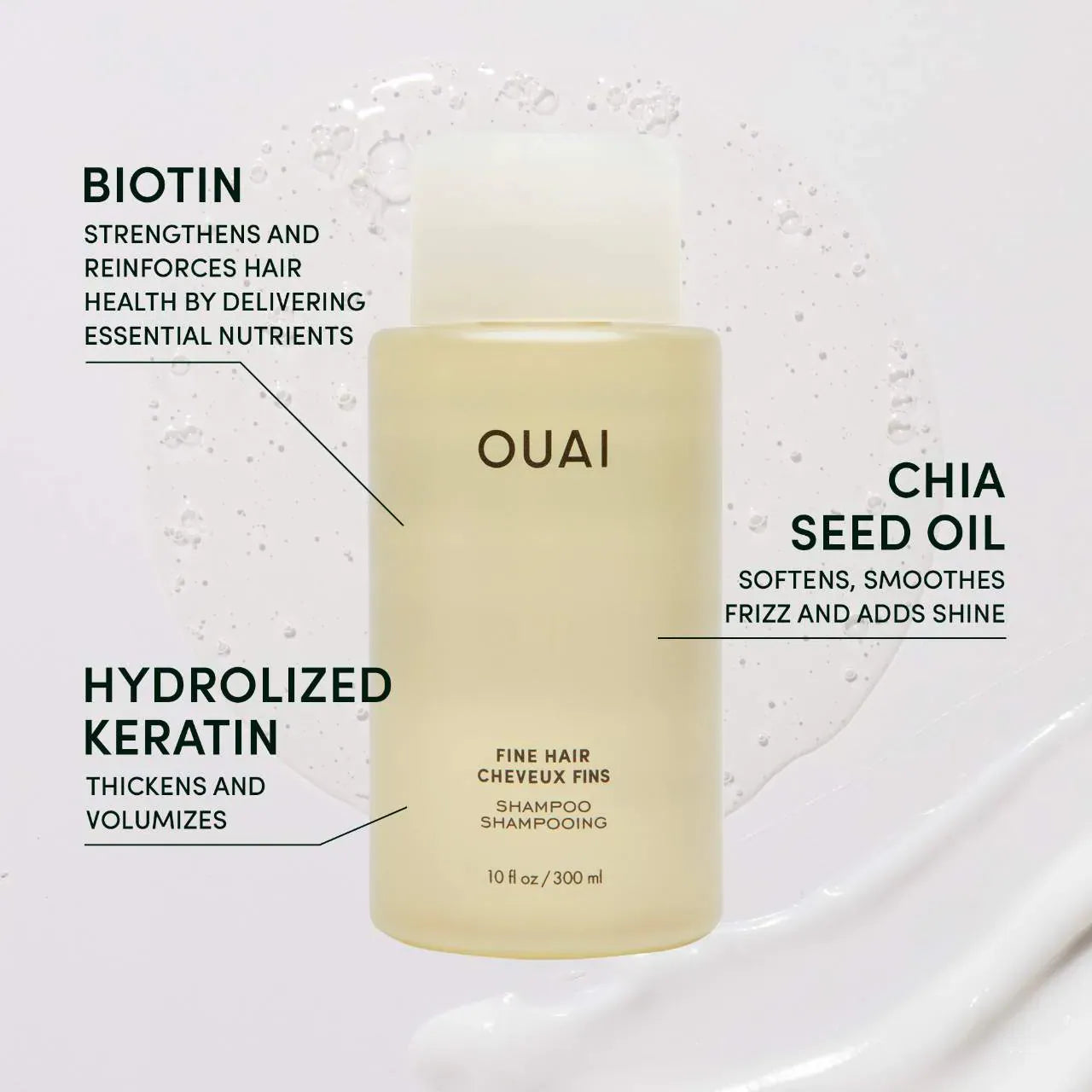 OUAI Fine Hair Shampoo