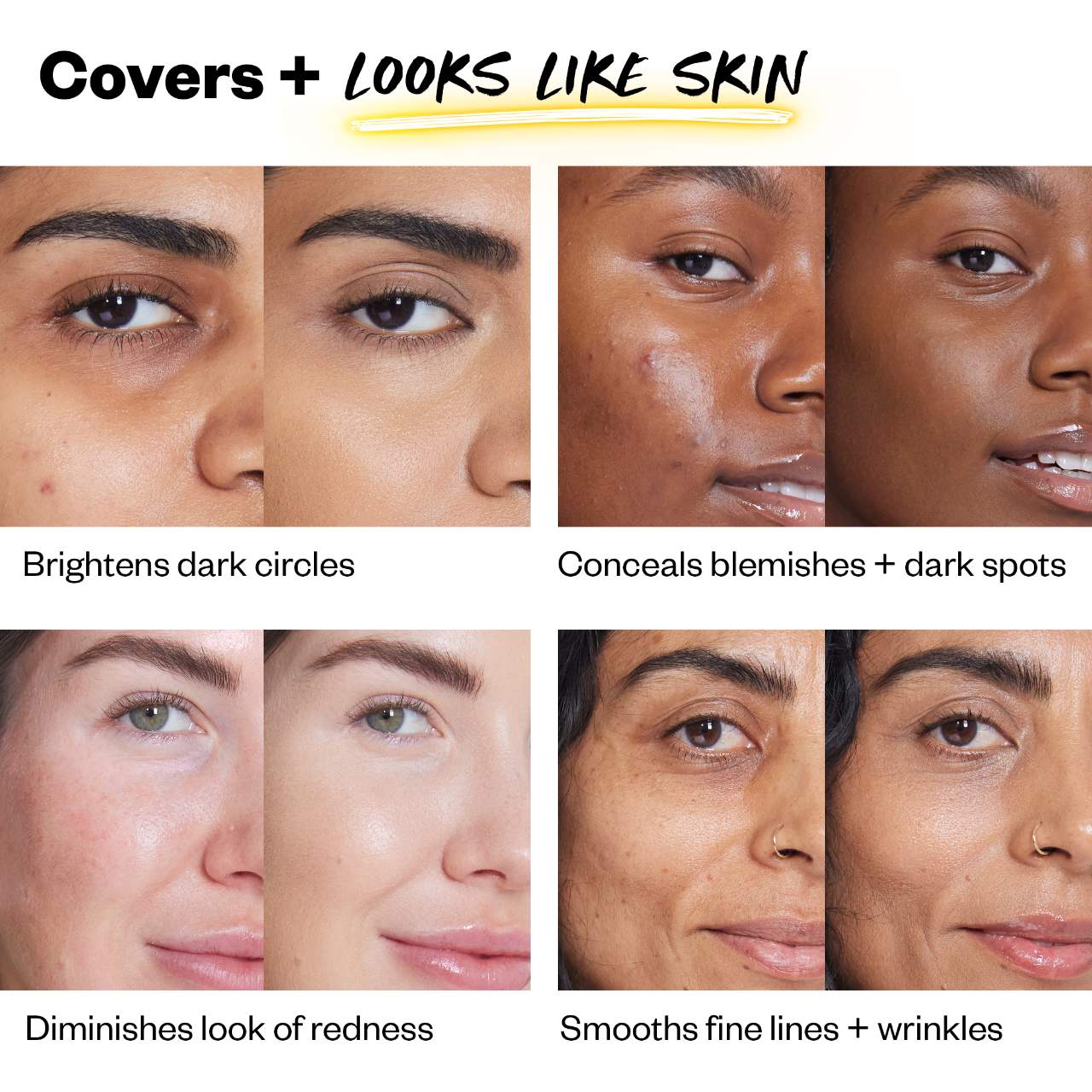 Kosas Revealer Super Creamy + Brightening Concealer with Caffeine and Hyaluronic Acid