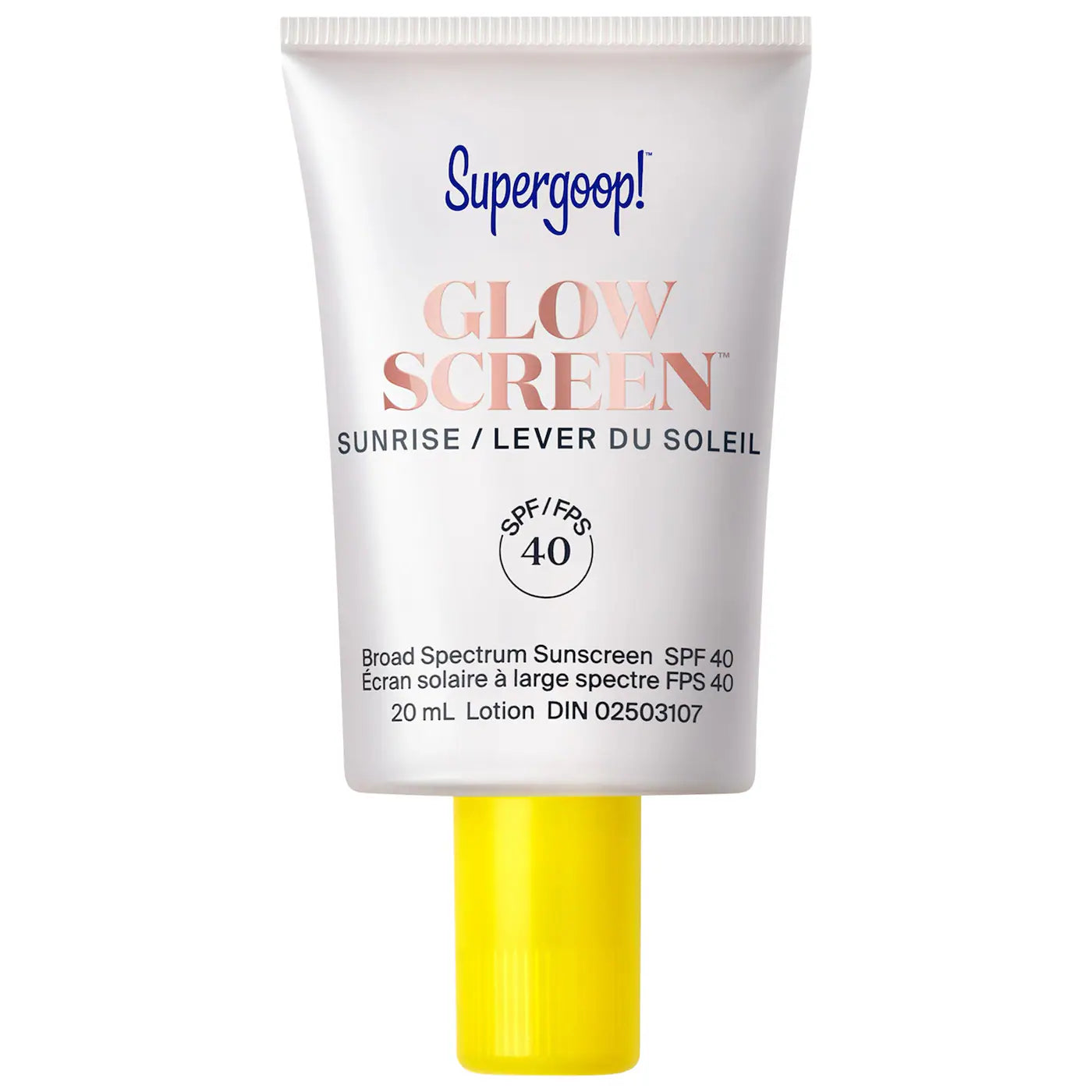 Supergoop! Glowscreen SPF 40 Face Sunscreen with Hyaluronic Acid + Niacinamide