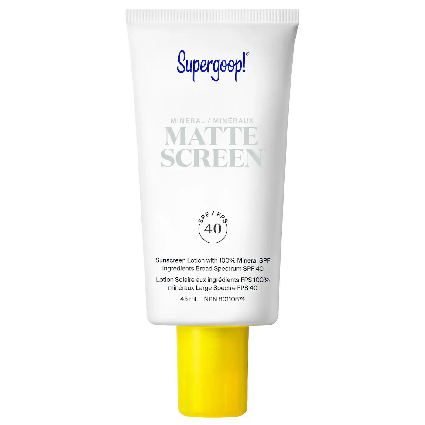 Supergoop! Mineral Mattescreen Sunscreen SPF 40