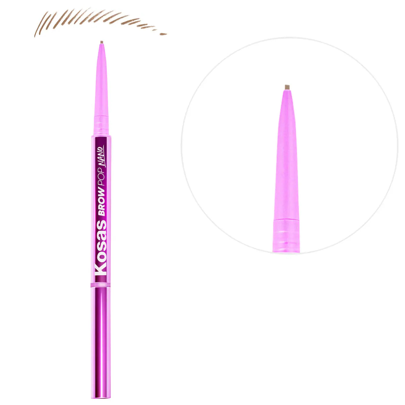 Kosas Brow Pop Nano Ultra-Fine Detailing + Feathering Eyebrow Pencil