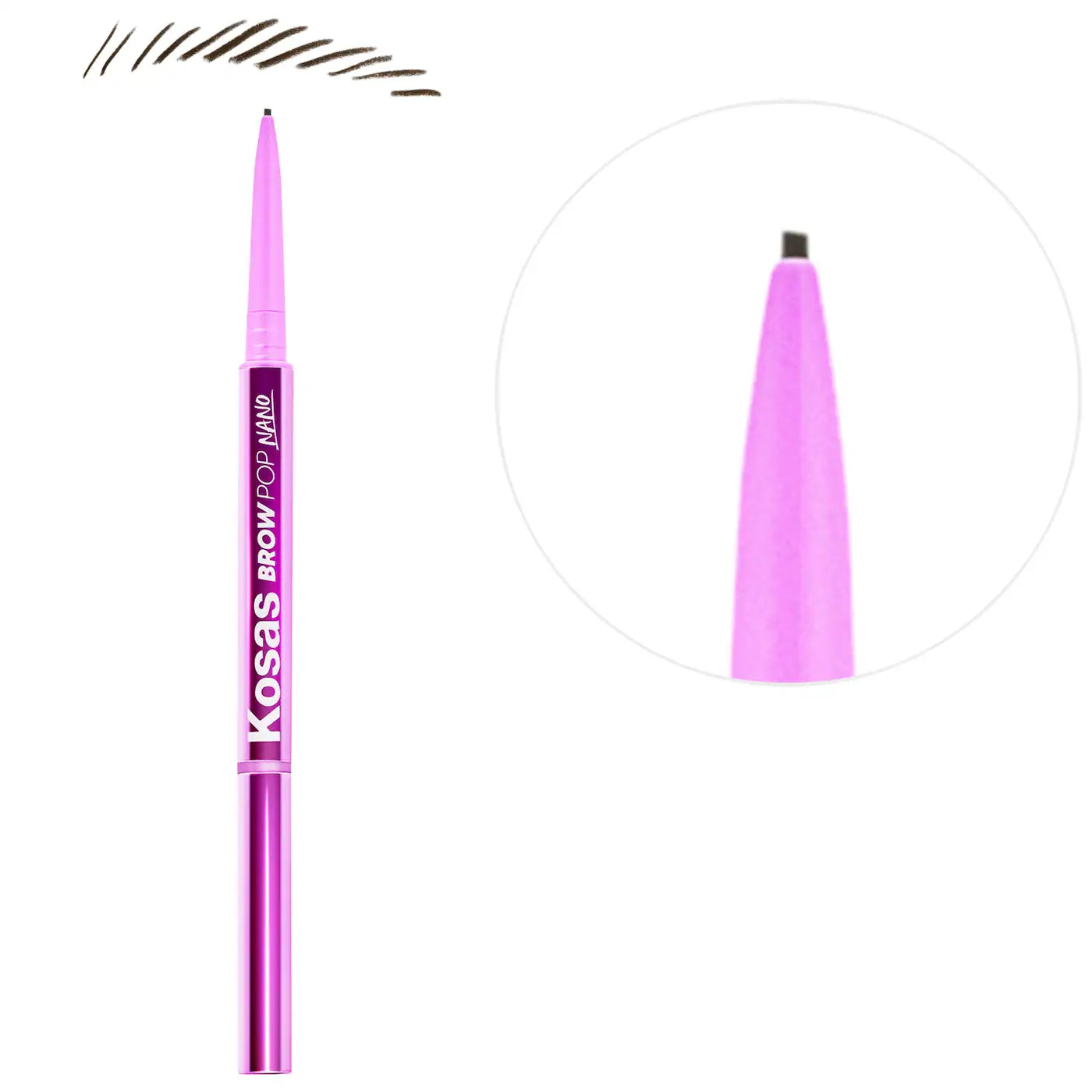 Kosas Brow Pop Nano Ultra-Fine Detailing + Feathering Eyebrow Pencil
