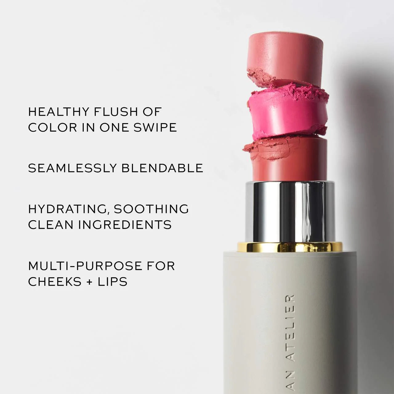 Westman Atelier Baby Cheeks Lip + Cheek Cream Blush Stick