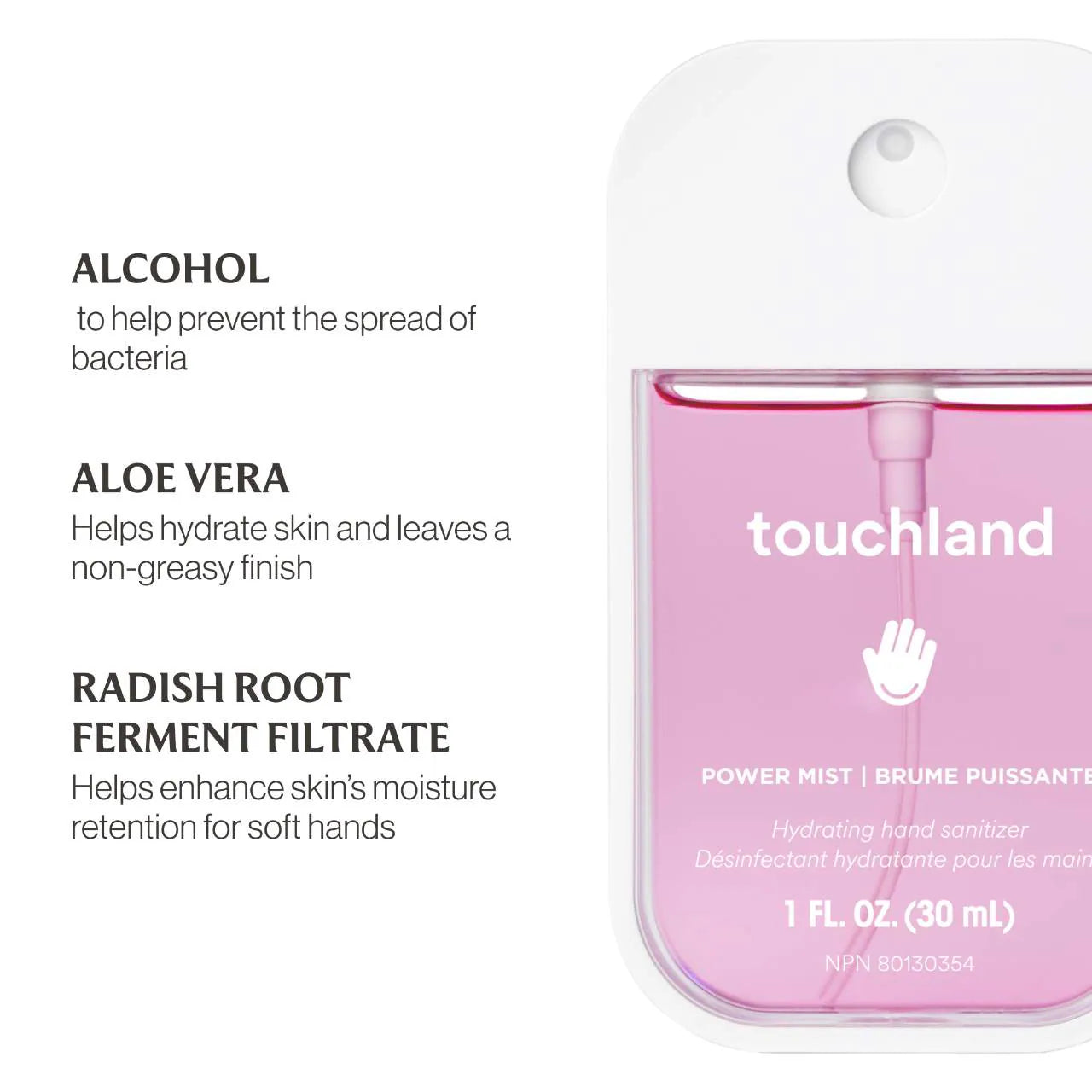 Touchland Power Mist Hydrating Hand Sanitizer