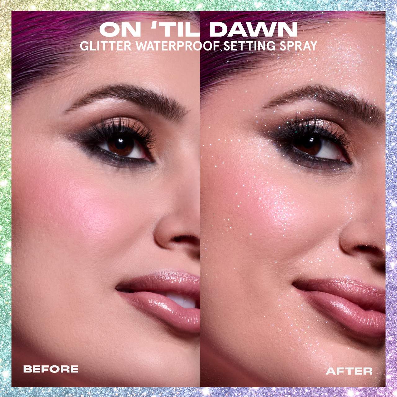 ONE/SIZE by Patrick Starrr On 'Til Dawn Glitter Waterproof Setting Spray