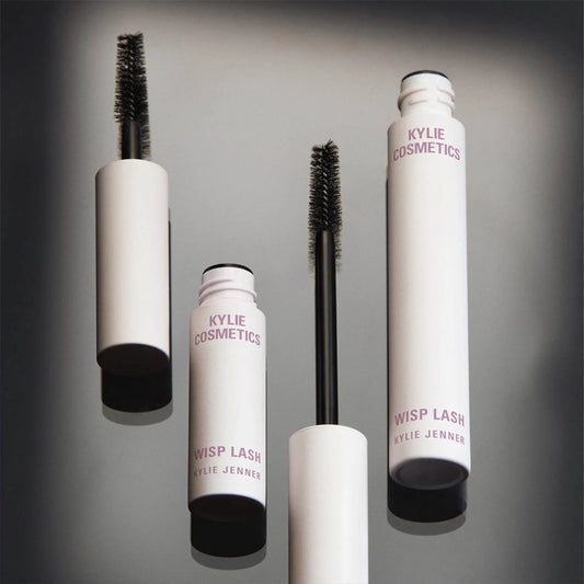 KYLIE COSMETICS Wisp Lash Mascara, lifted & curled lashes for 24H, no clumps or smudging, clean & vegan formula