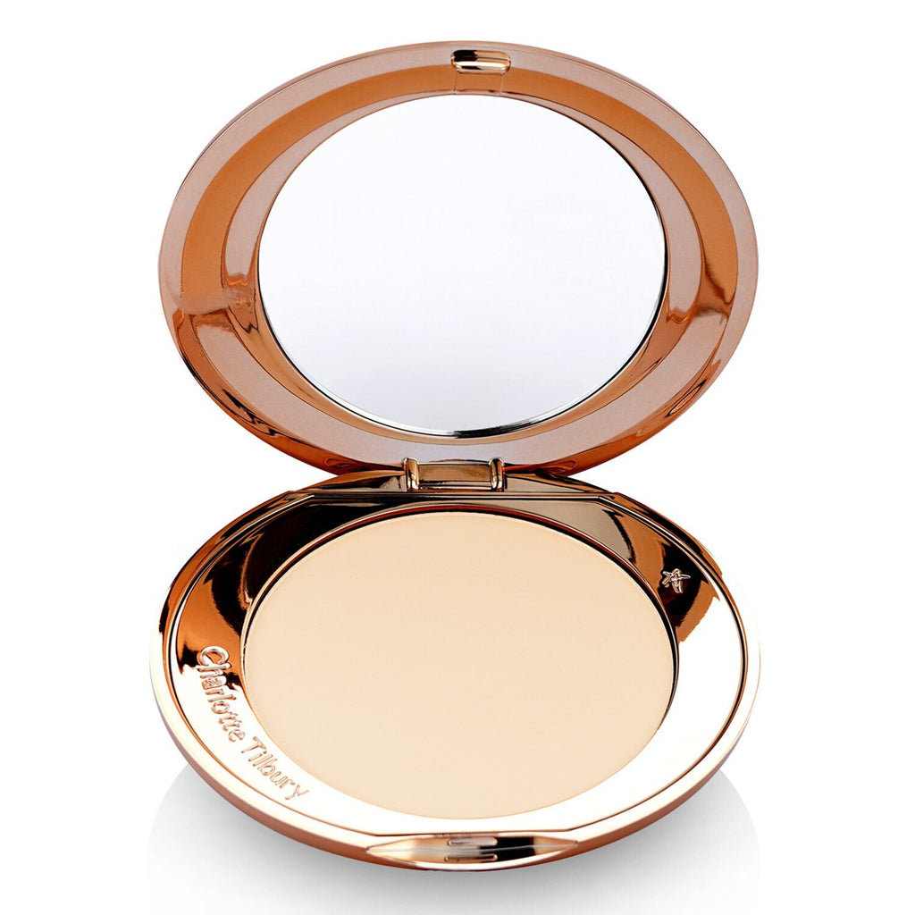 Charlotte Tilbury Airbrush Flawless Finish puder za razmazivanje i fiksiranje sjenila s puderom koji se može puniti 