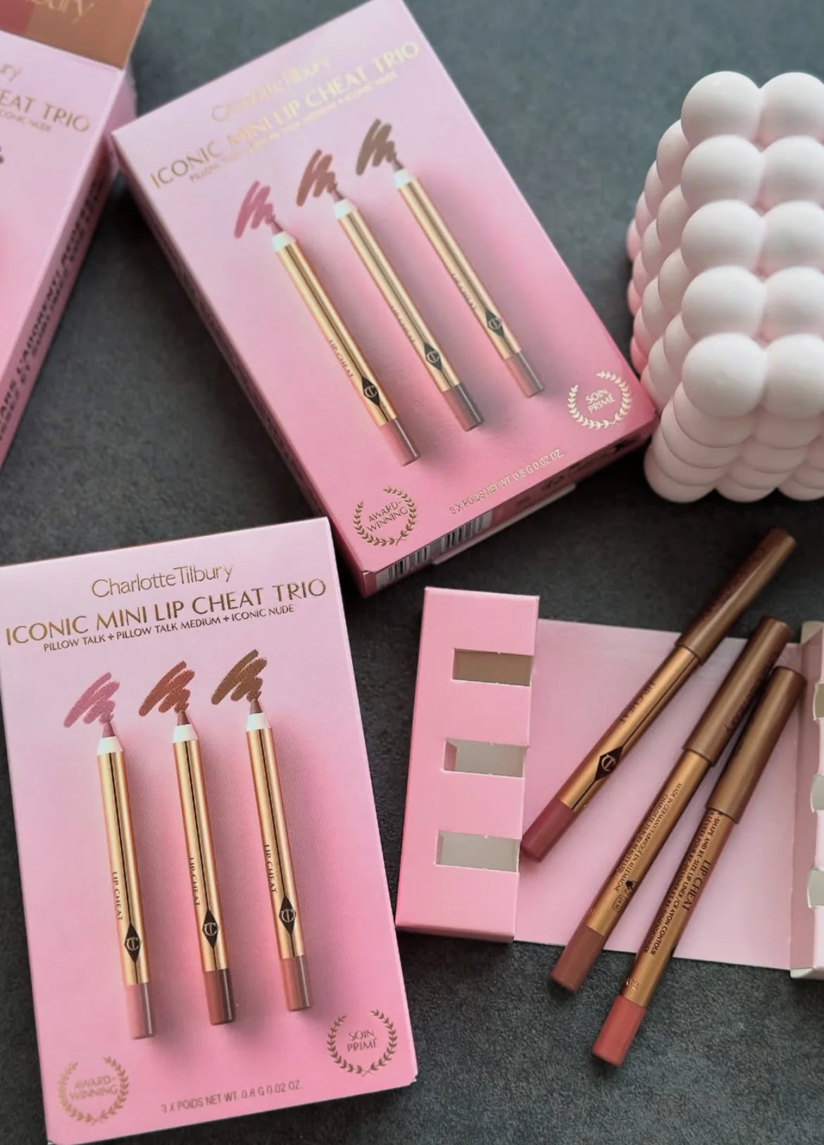 Charlotte Tilbury Mini Iconic Lip Cheat Lip Liner Trio