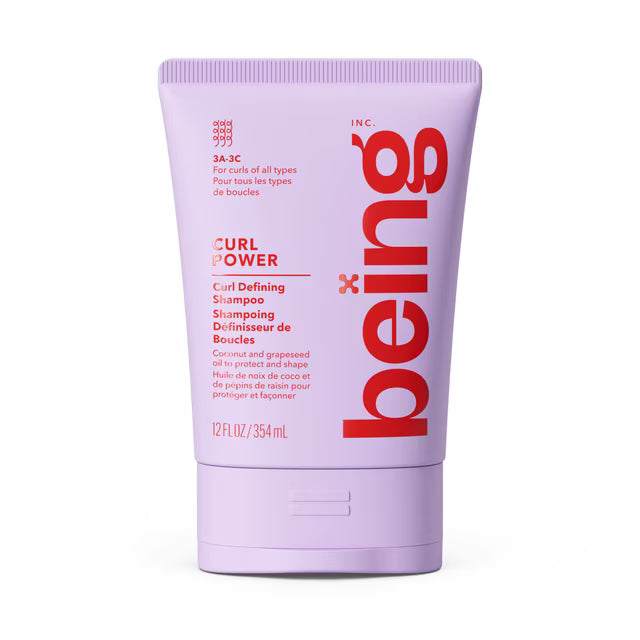 being CURL POWER Curl Deﬁning Shampoo with Coconut and Grapeseed Oil 354mL