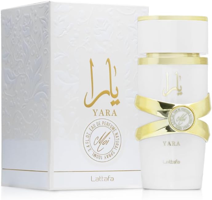 Lattafa Yara Moi for Women Eau de Parfum Spray, 3.4 Ounce