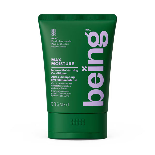 being MAX MOISTURE Intense Moisturizing Conditioner with Cocoa Butter and Oat Extract 354mL