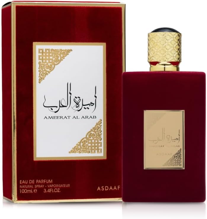 Asdaaf Ameerat Al Arab Eau de Parfum Spray for Women, 3.4 Ounce