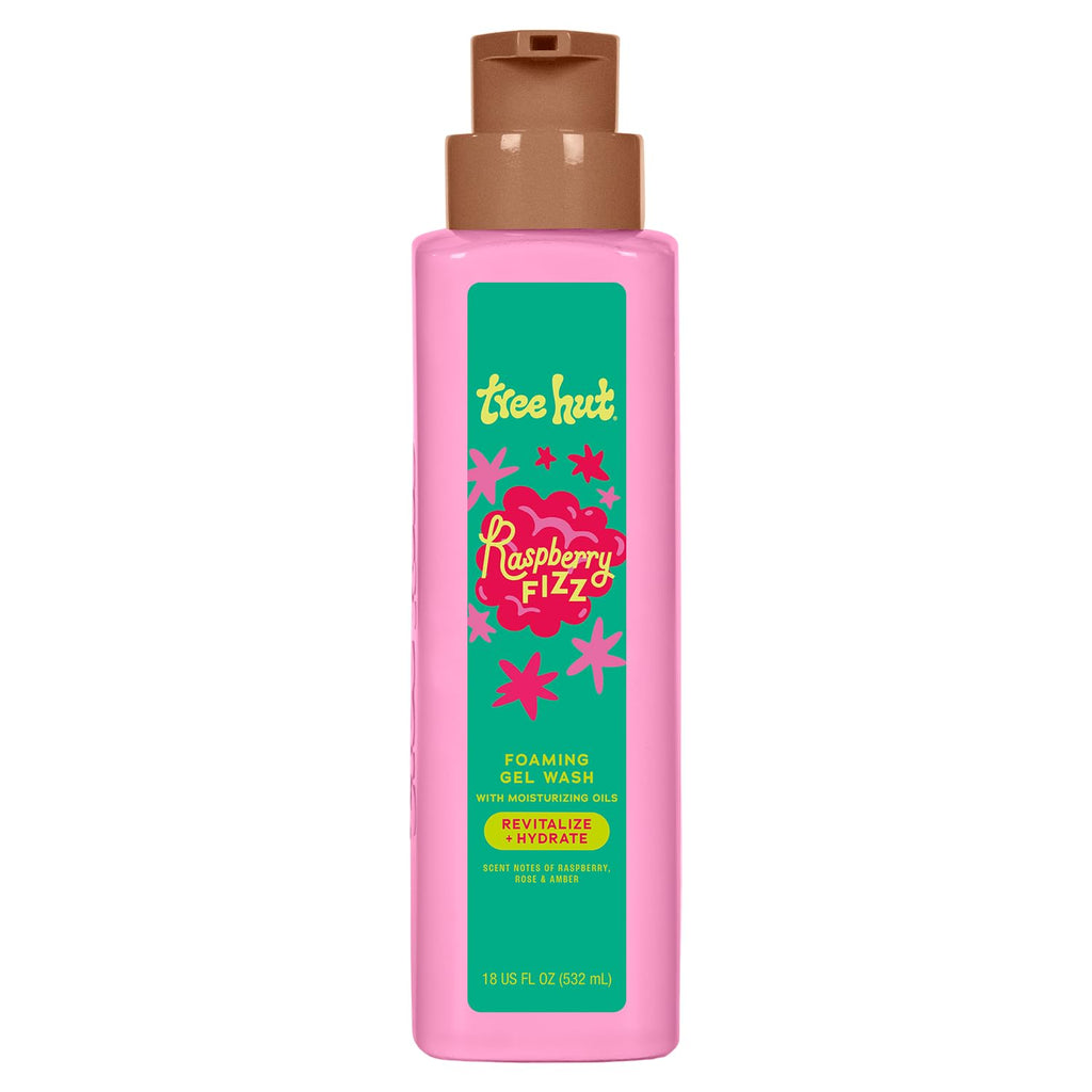 Tree Hut Foaming Gel Body Wash, Hydrating & Moisturizing Shower Gel for Soft, Smooth, Glowing Skin