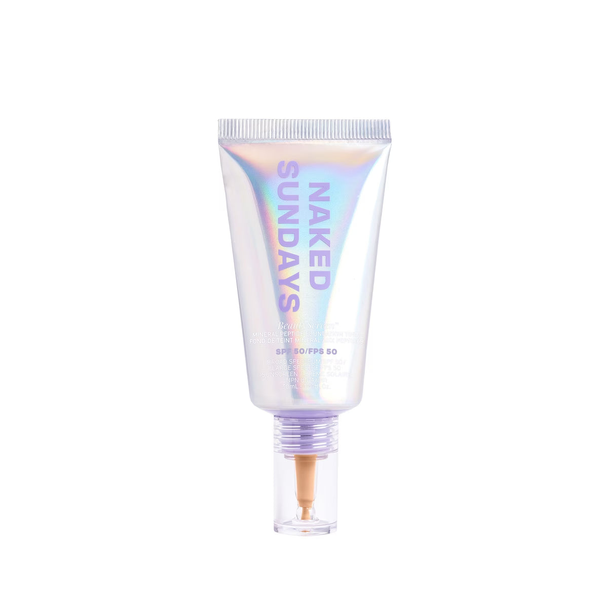 Naked Sundays BeautyScreen Mineral Peptide Foundation Tint 30ml