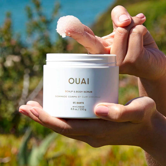 OUAI St. Barts Cleansing Scalp & Body Sugar Scrub