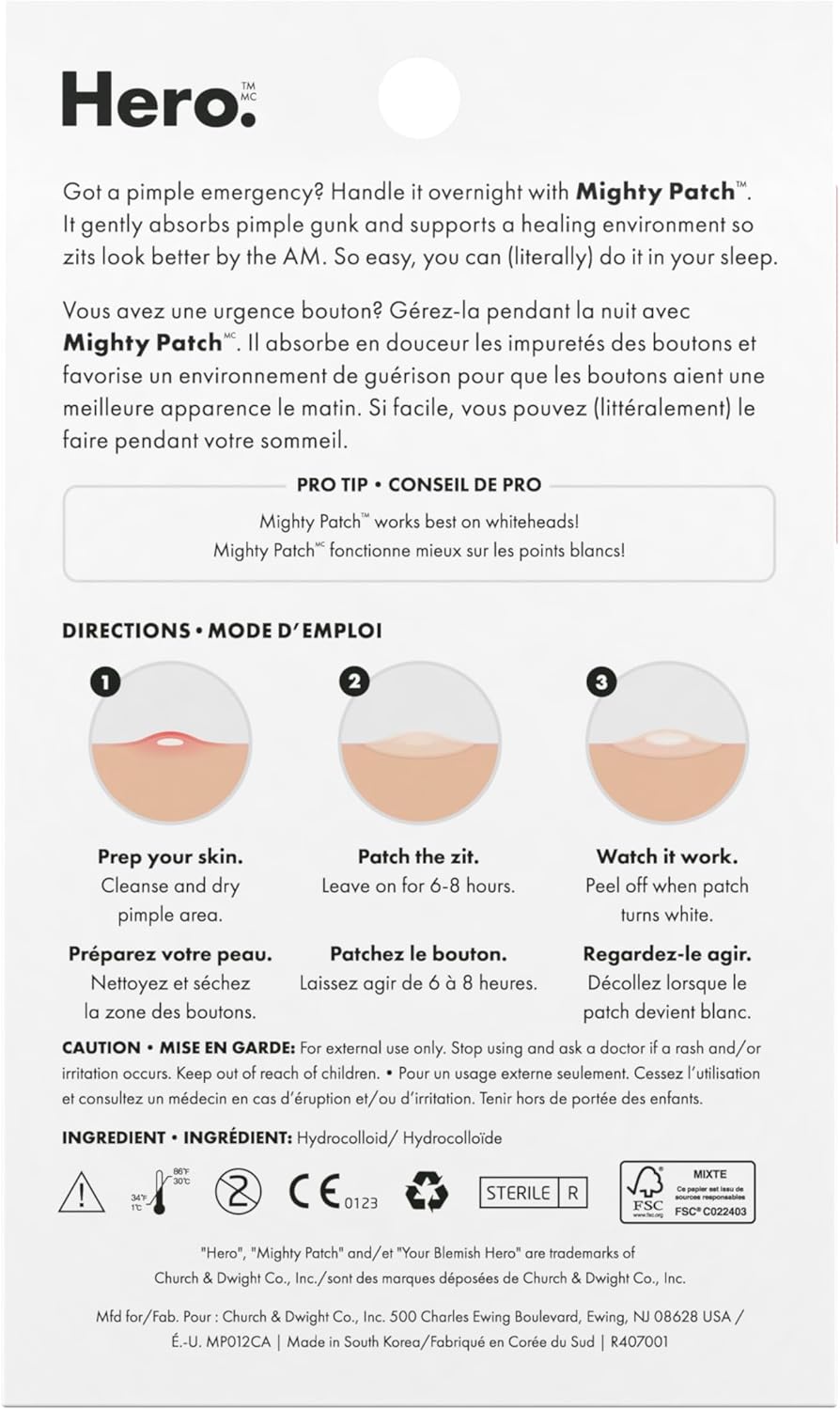 Parche Mighty Patch Original de Hero Cosmetics