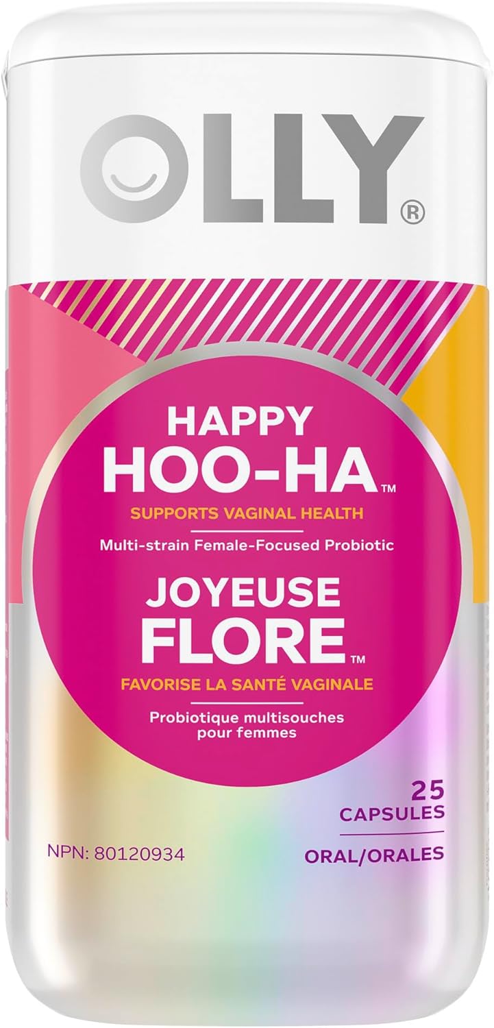 OLLY  Happy HOO-HA Supplement Capsules