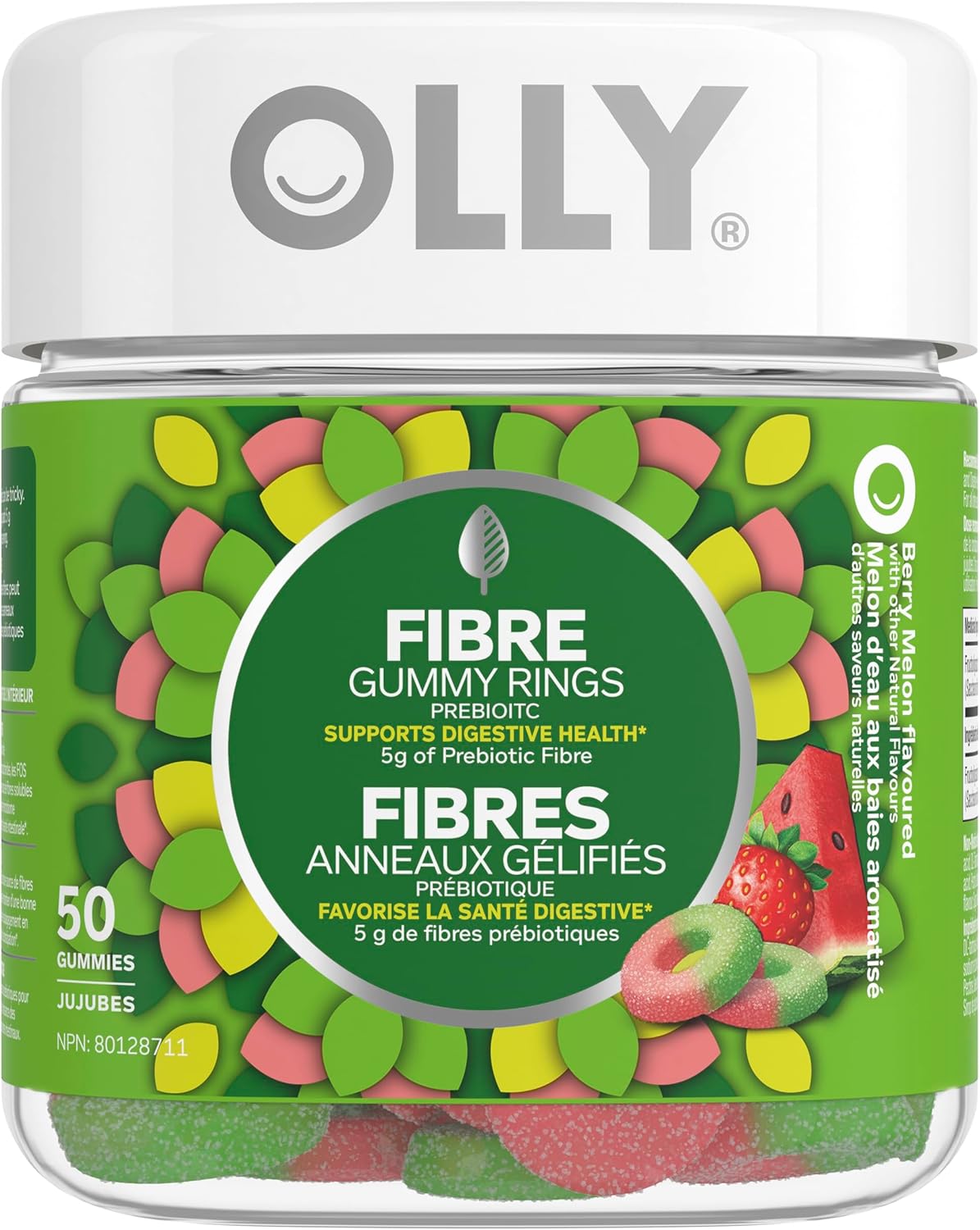 OLLY Fiber Gummy Rings