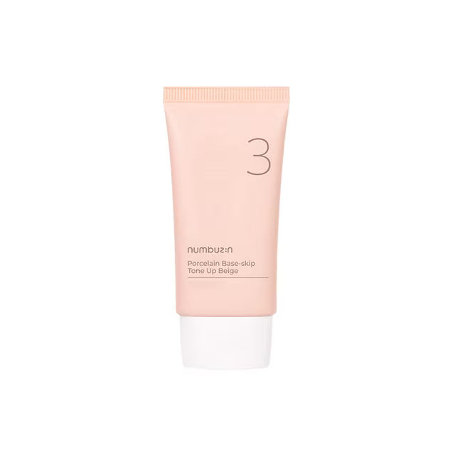 numbuzin No.3 Porcelain Base-Skip Tone Up Beige 50ml