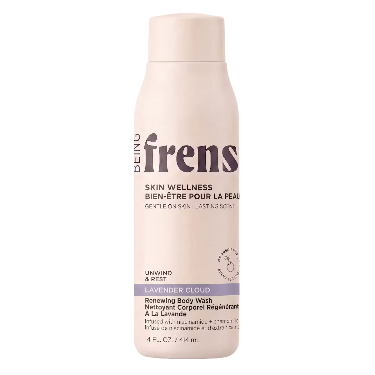 Being Frenshe Unwind & Rest, Lavender Cloud, Renewing Body Wash