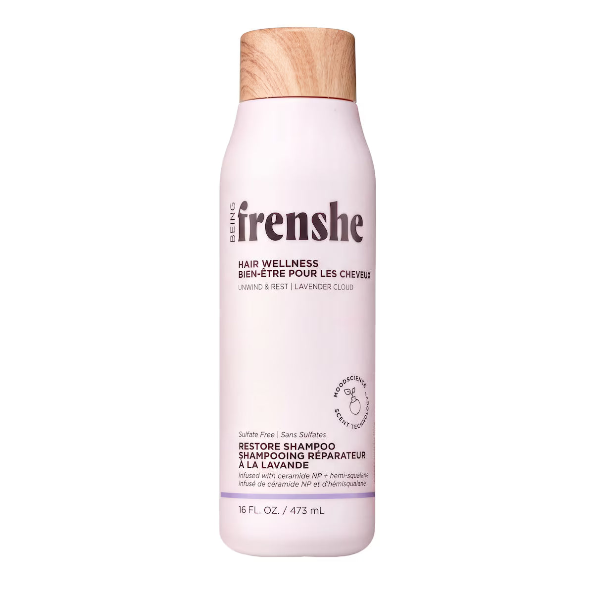 Being Frenshe Unwind & Rest, Lavender Cloud, Restore Shampoo