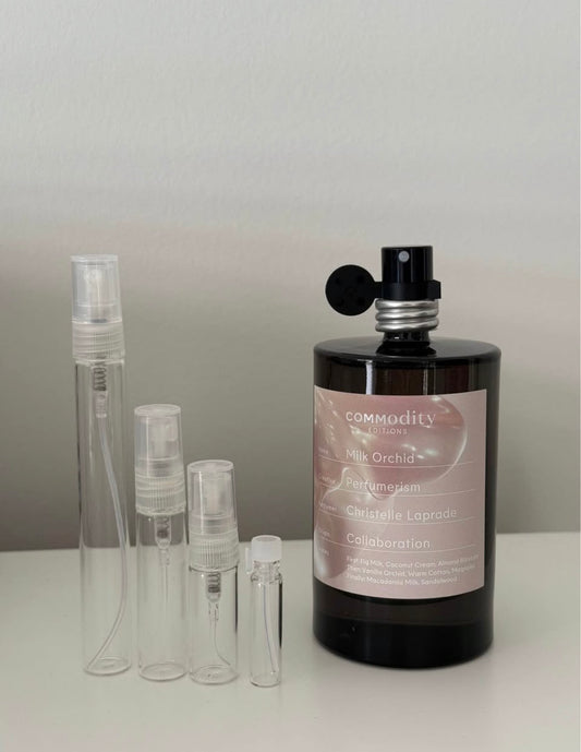Commodity x Perfumerism Milk Orchid Decants