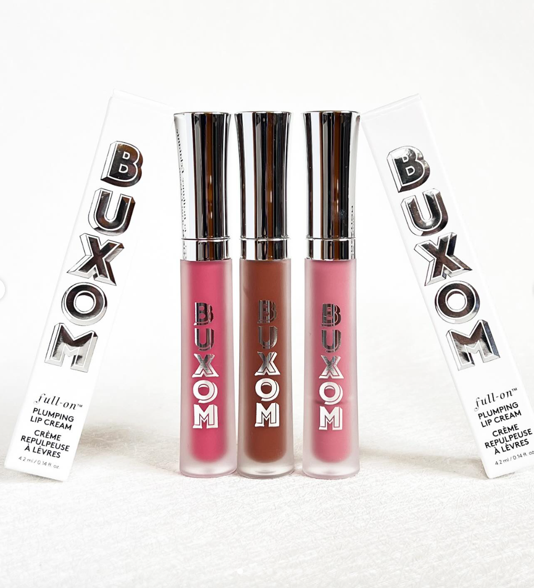 Brillo labial en crema voluminizador Buxom Full-On