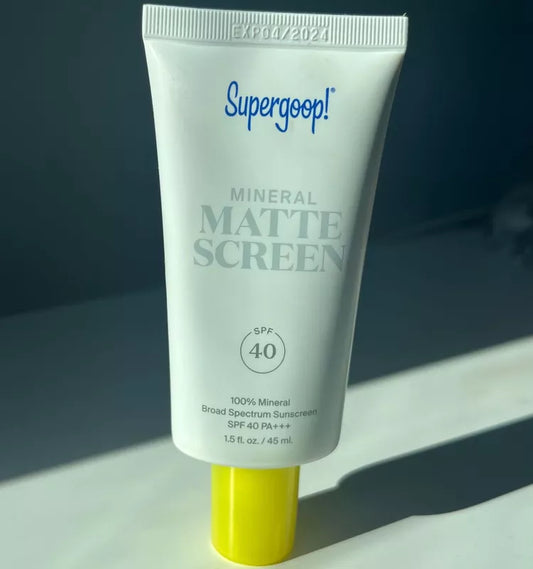 Supergoop! Mineral Mattescreen Sunscreen SPF 40