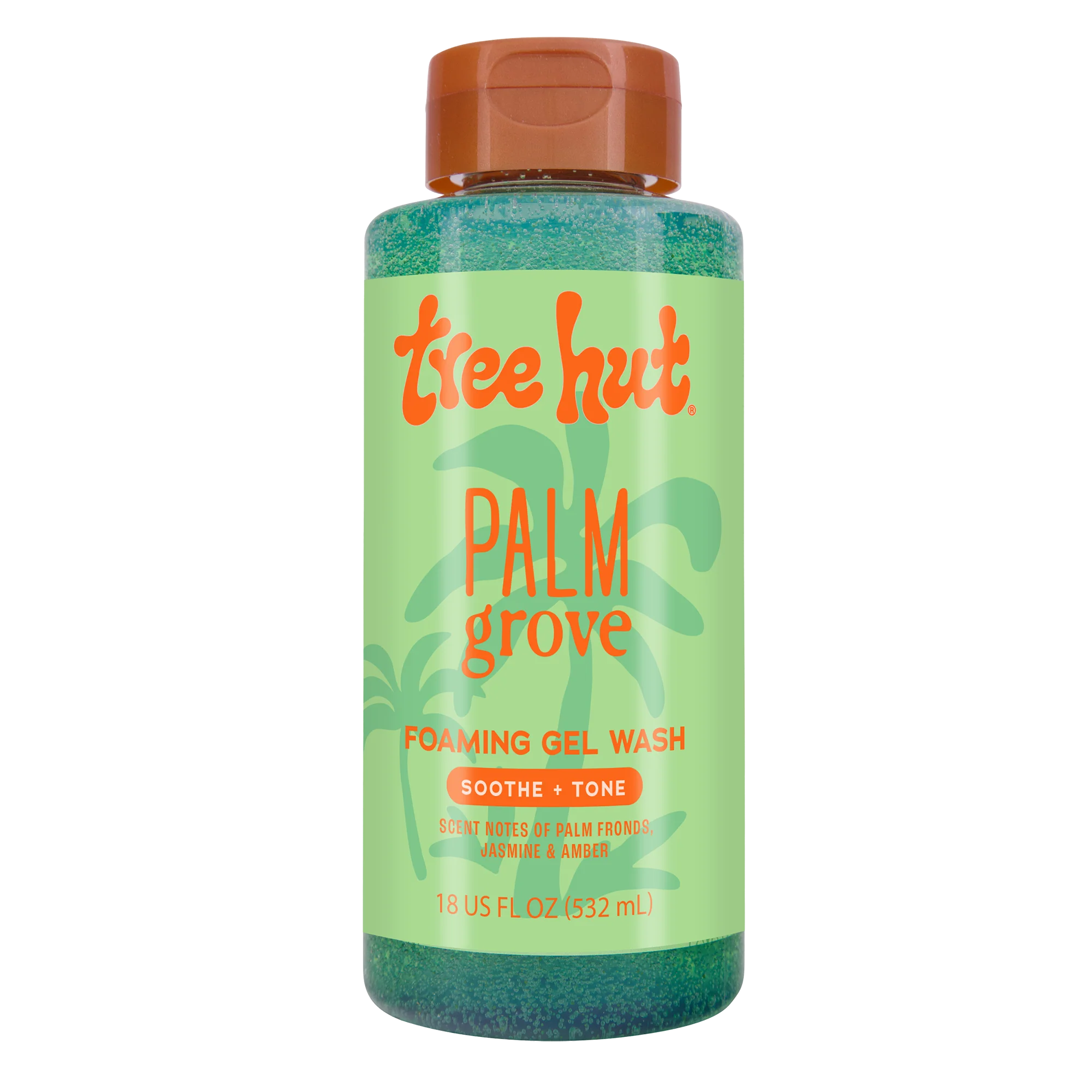 Tree Hut Foaming Gel Body Wash, Hydrating & Moisturizing Shower Gel for Soft, Smooth, Glowing Skin