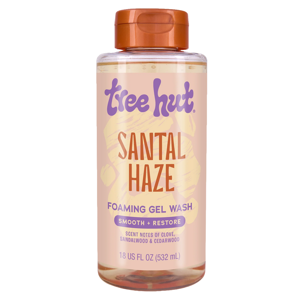 Tree Hut Foaming Gel Body Wash, Hydrating & Moisturizing Shower Gel for Soft, Smooth, Glowing Skin