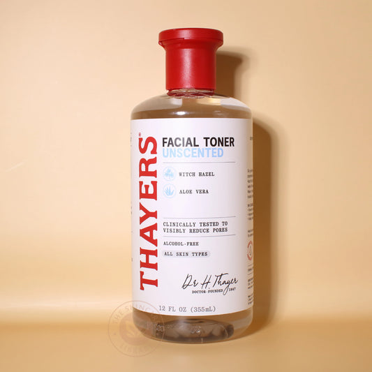 Thayers Alcohol-Free, Hydrating, Unscented Witch Hazel Facial Toner with Aloe Vera Formula