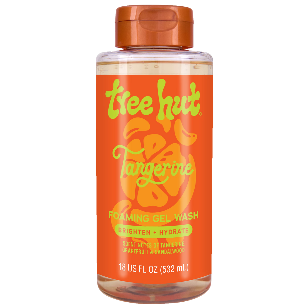 Tree Hut Foaming Gel Body Wash, Hydrating & Moisturizing Shower Gel for Soft, Smooth, Glowing Skin
