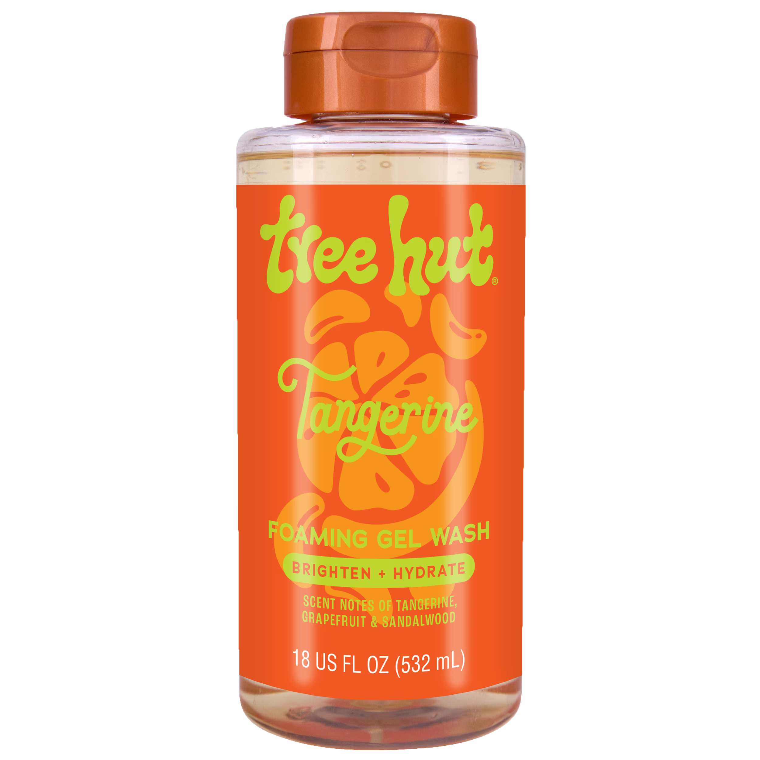 Tree Hut Foaming Gel Body Wash, Hydrating & Moisturizing Shower Gel for Soft, Smooth, Glowing Skin