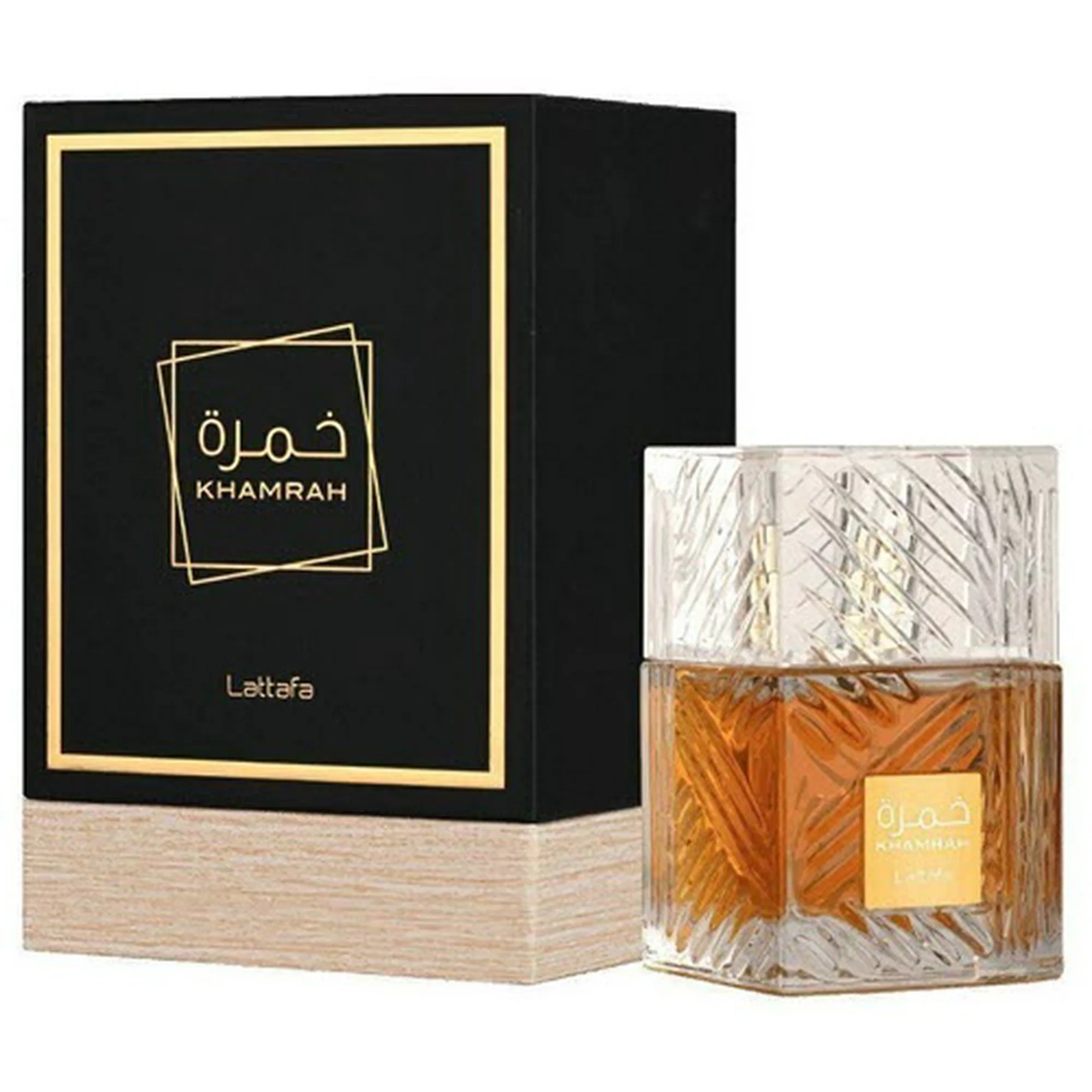 Lattafa Khamrah Unisex Eau de Parfum Spray 3.4 Ounce