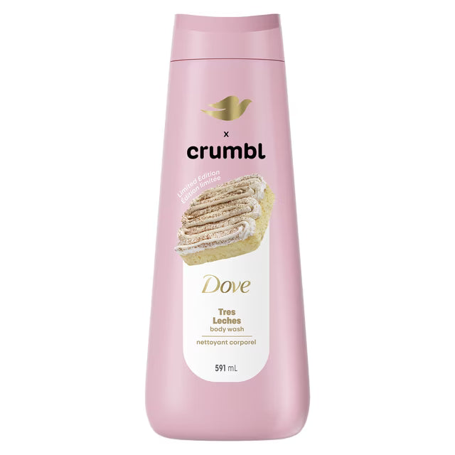 Dove Crumbl Nourishing Body Wash Limited Edition