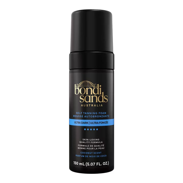 Bondi Sands Self Tanning Foam, Enriched with Aloe Vera and Coconut, Streak-Free Tan, 150 mL