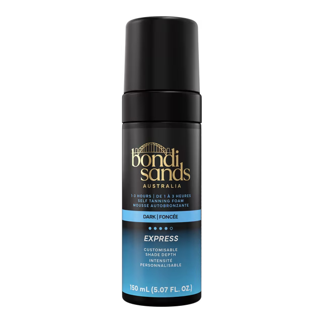Bondi Sands Self Tanning Foam One Hour Express, Lightweight, Fragrance Free, Streak-Free Tan, 150 mL