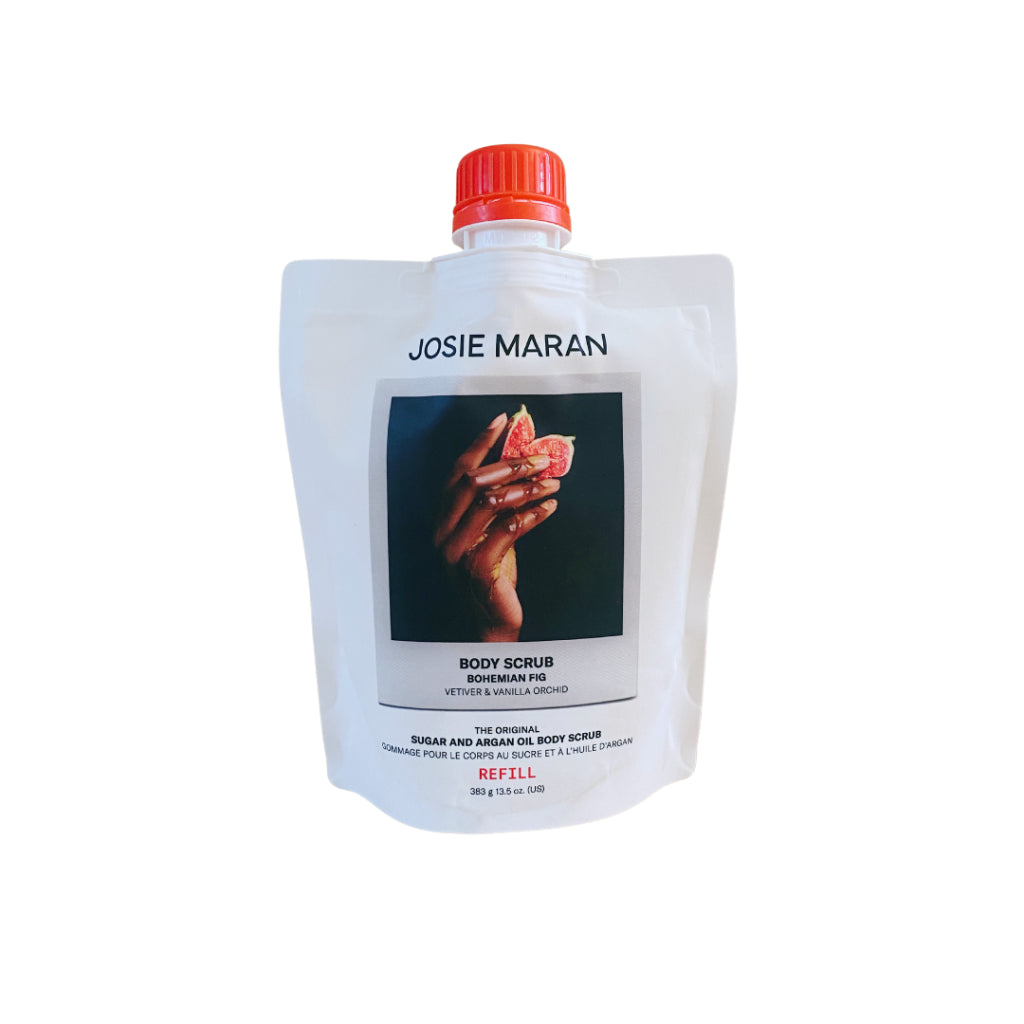 Exfoliante corporal con aceite de argán y bálsamo de azúcar de Josie Maran
