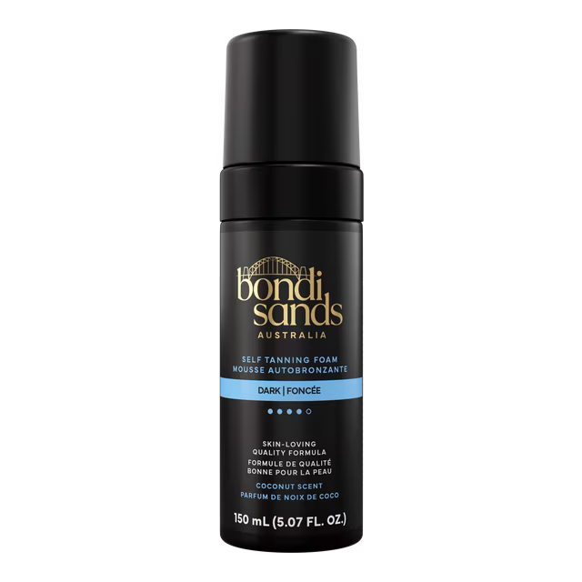 Bondi Sands Self Tanning Foam, Enriched with Aloe Vera and Coconut, Streak-Free Tan, 150 mL