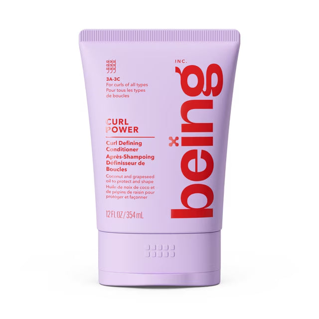 being CURL POWER Curl Deﬁning Conditioner with Coconut and Grapeseed Oil 354mL