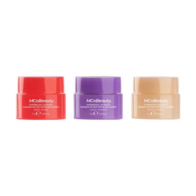 MCoBeauty Overnight Lip Mask Deluxe Trio