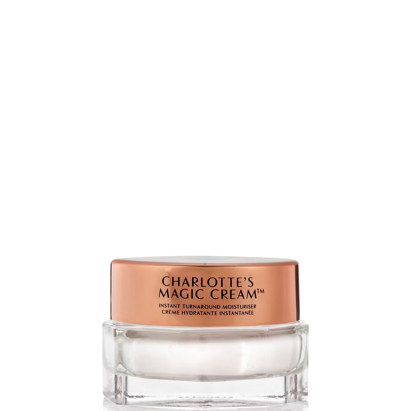 Crema hidratante antiedad Charlotte Tilbury Magic Cream con ácido hialurónico 