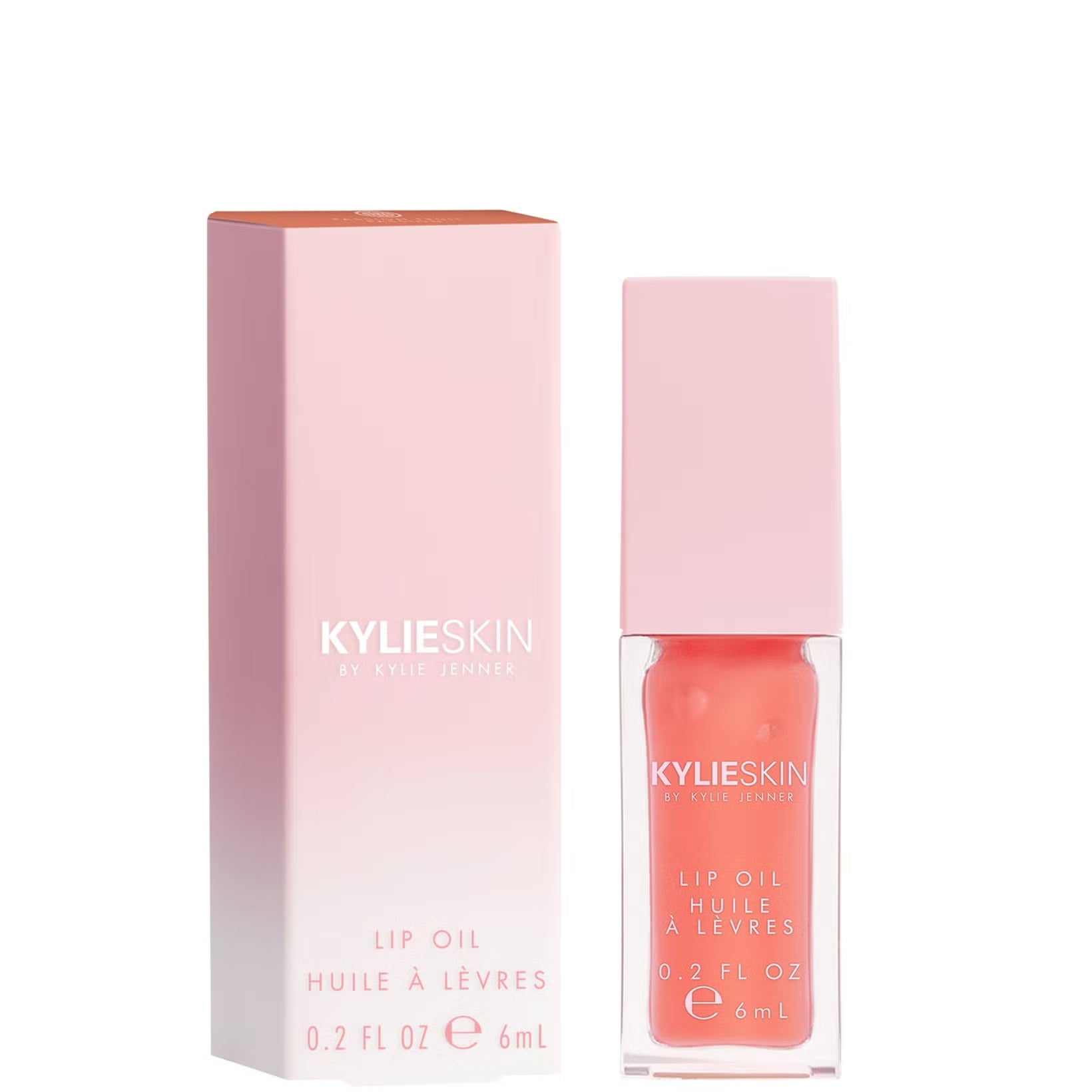 KYLIE COSMETICS Lip Oil with Coconut Oil, hydrates, smoothes lips, natural plump effect