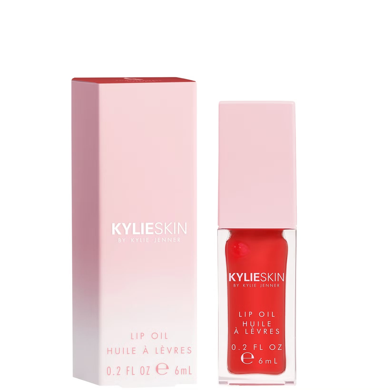 KYLIE COSMETICS Lip Oil with Coconut Oil, hydrates, smoothes lips, natural plump effect