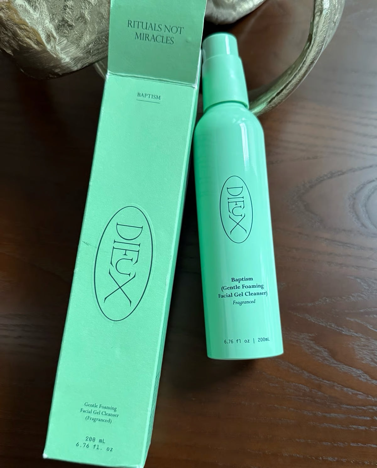 Dieux Baptism Hydrating + Pore Clarifying Gentle Foaming Gel Cleanser