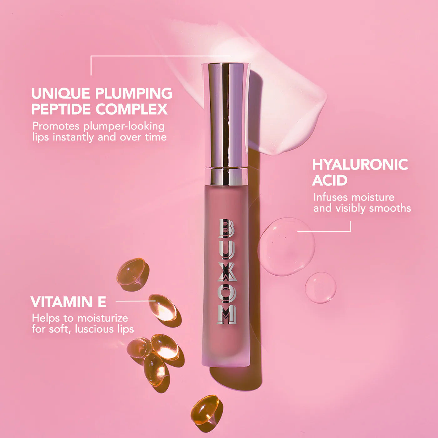 Brillo labial en crema voluminizador Buxom Full-On
