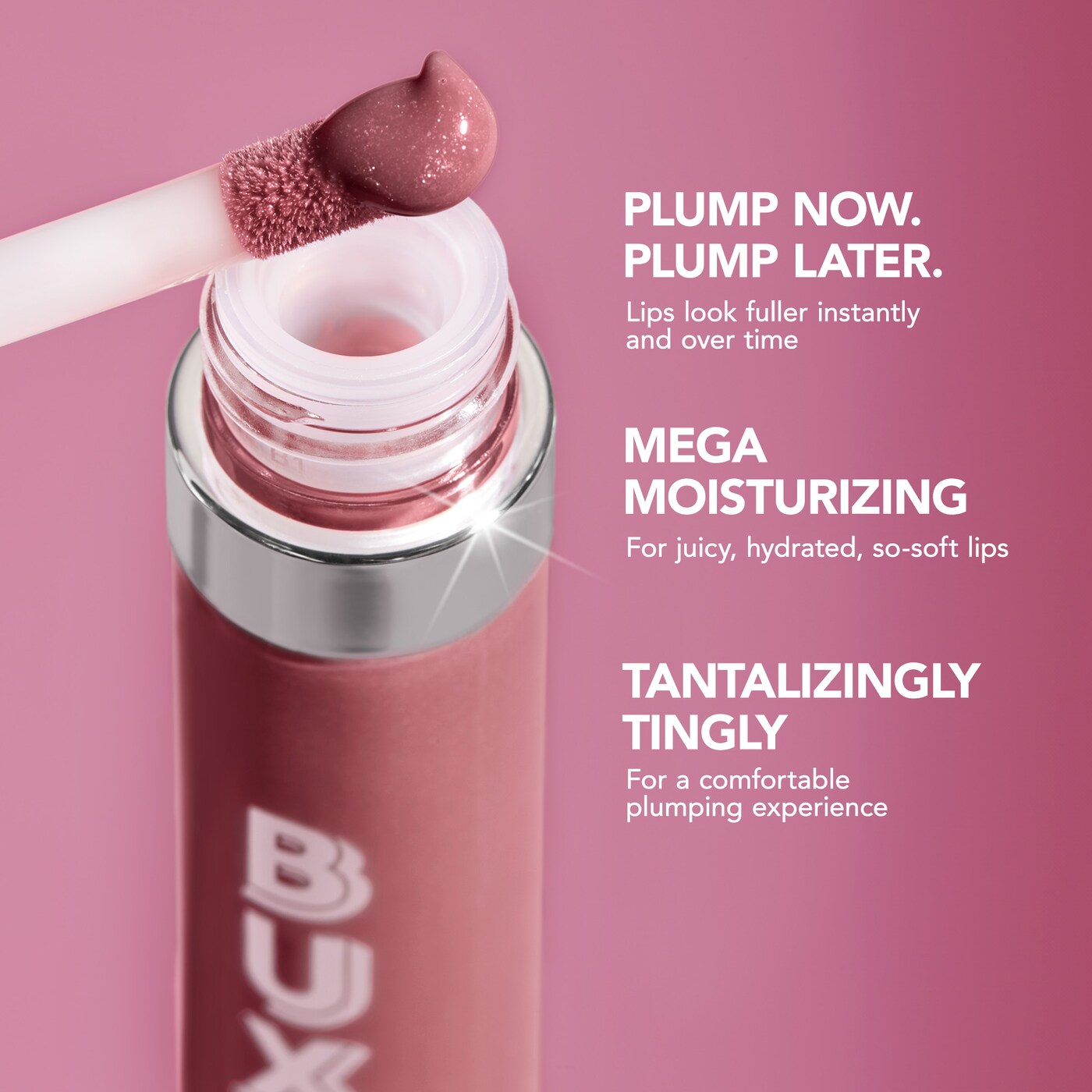 Brillo labial en crema voluminizador Buxom Full-On