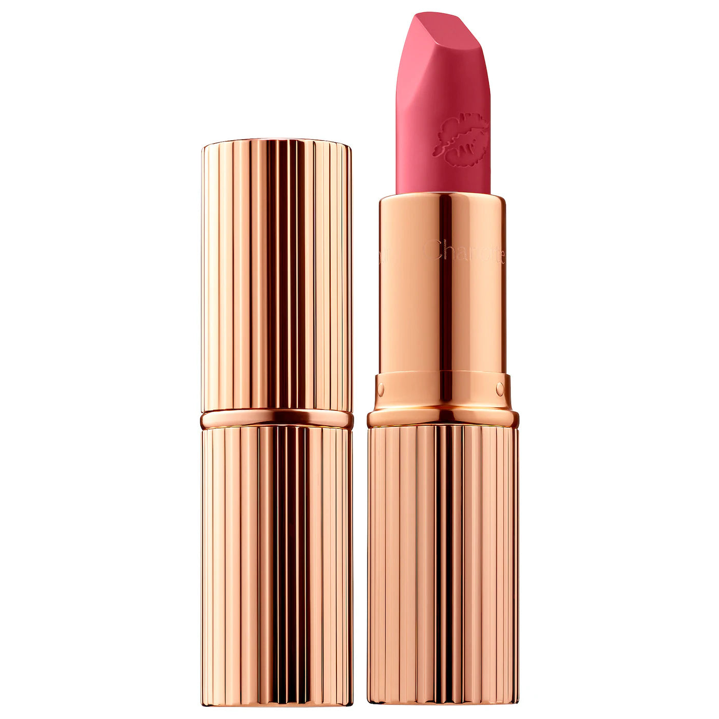 Karmin sa satenskim sjajem za usne Charlotte Tilbury KISSING