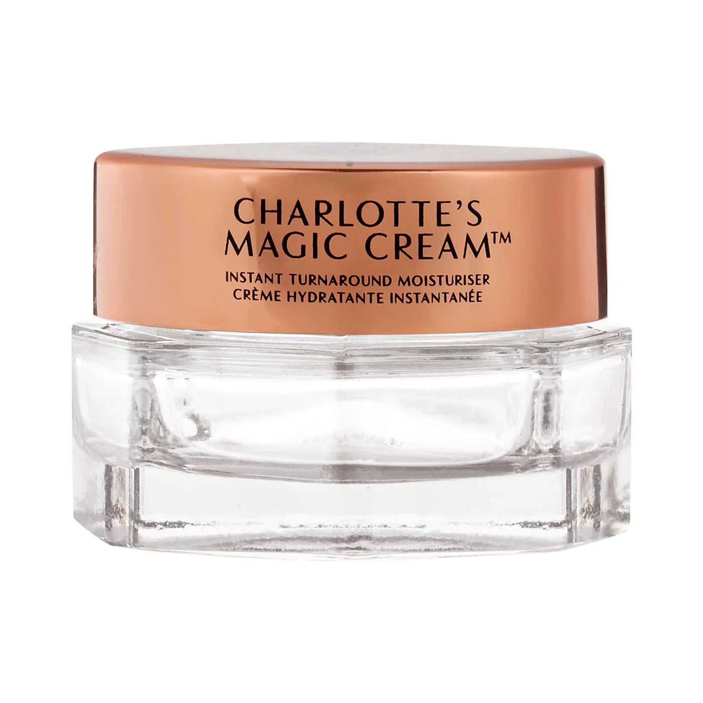 Crema hidratante antiedad Charlotte Tilbury Magic Cream con ácido hialurónico 