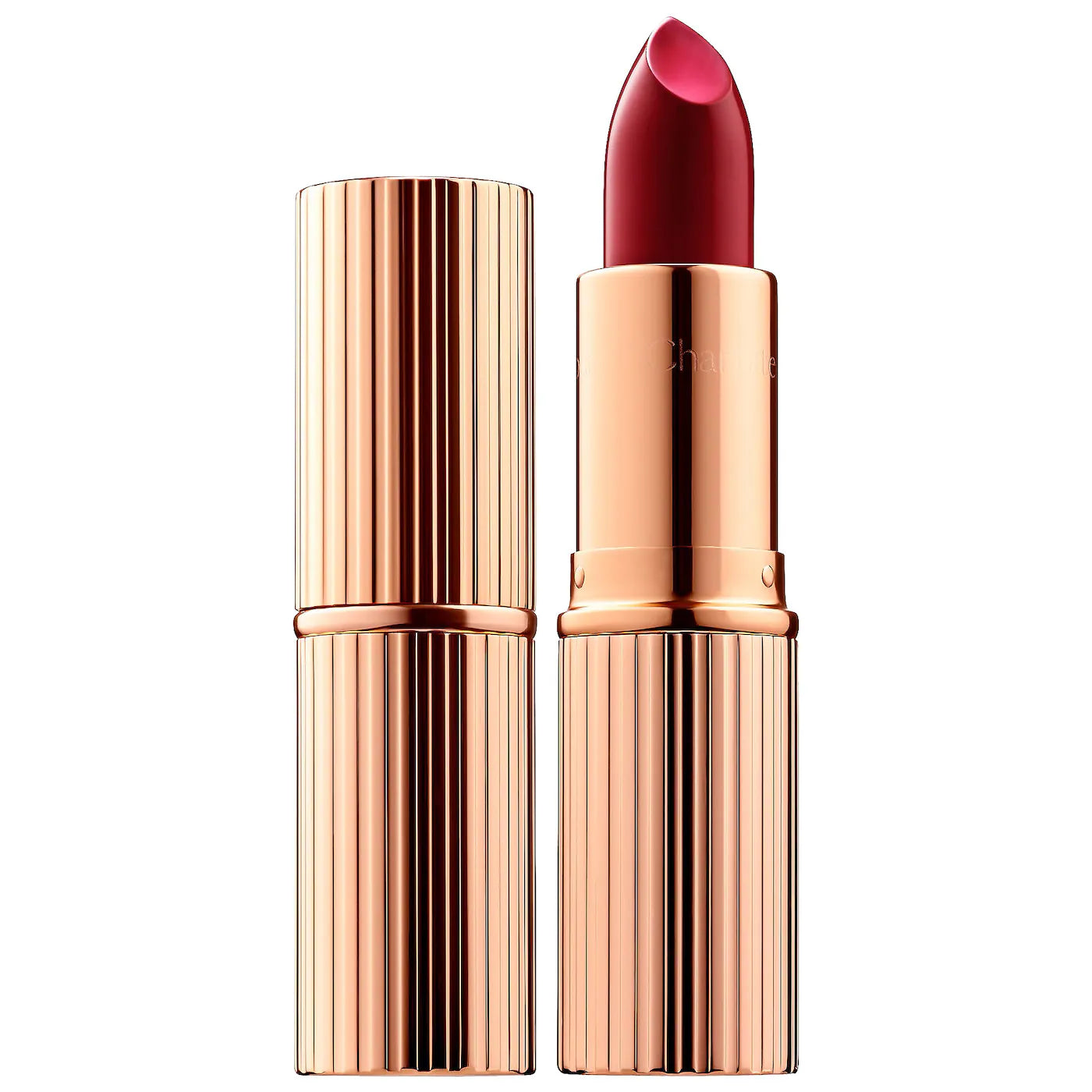 Karmin sa satenskim sjajem za usne Charlotte Tilbury KISSING